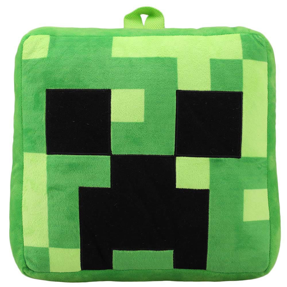 12 Minecraft Creeper Youth Plush Backpack - Backpacks
