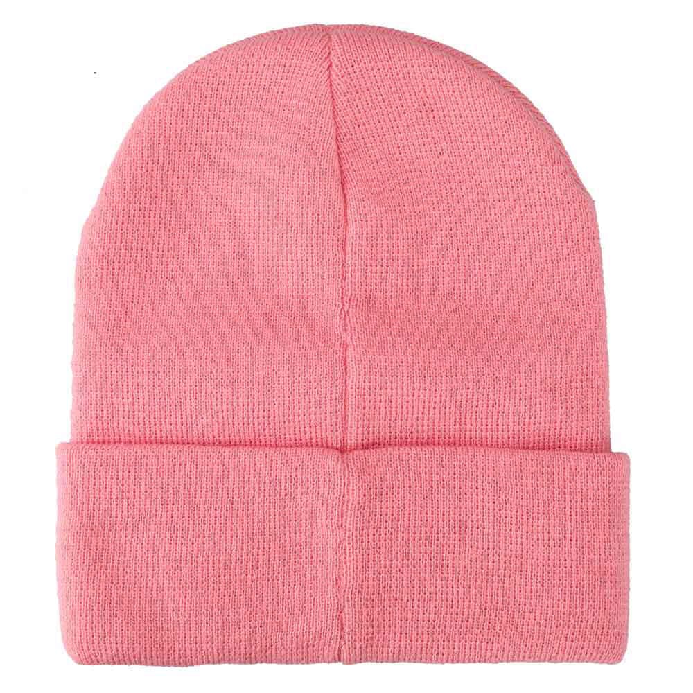 Kirby Big Face Embroidered Cuff Beanie - Clothing - Beanies