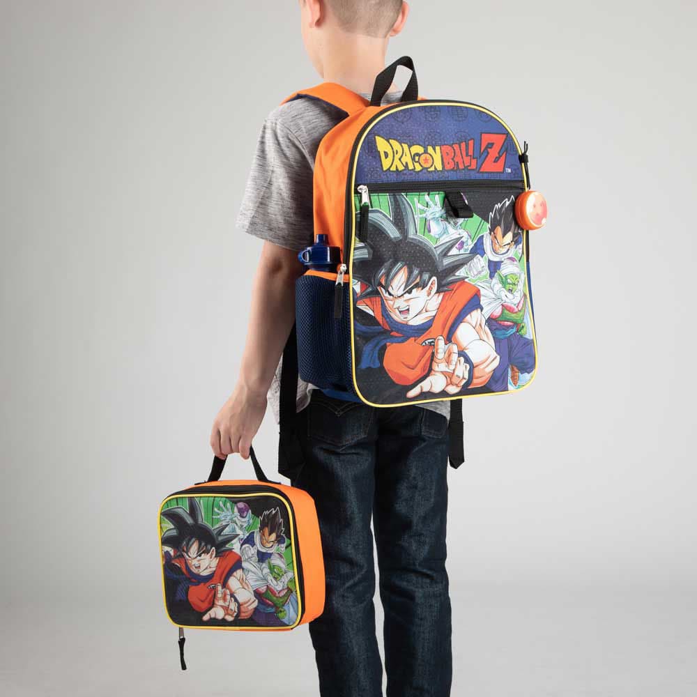 16 Dragon Ball Z Backpack (5 Piece Set) - Backpacks