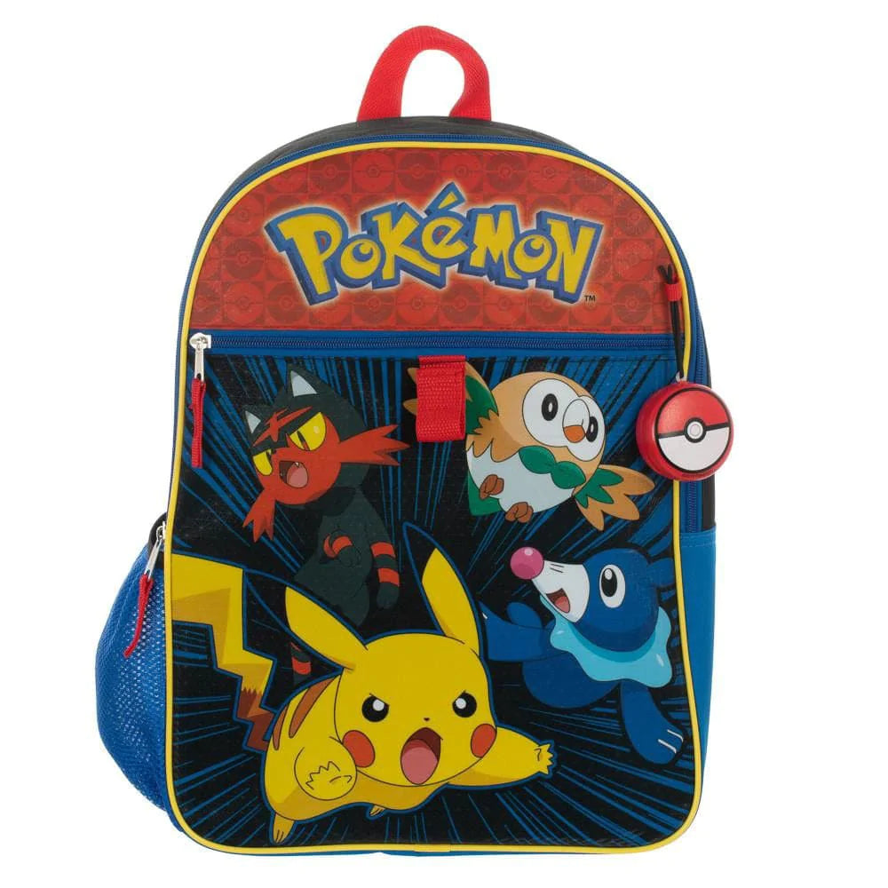 16 Pokemon Backpack (5 Piece Set) - Backpacks