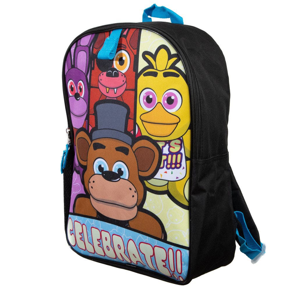 16 Five Nights At Freddy’s Backpack with Lunchbox - 