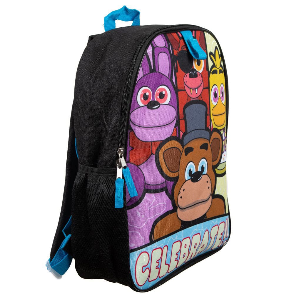 16 Five Nights At Freddy’s Backpack with Lunchbox - 