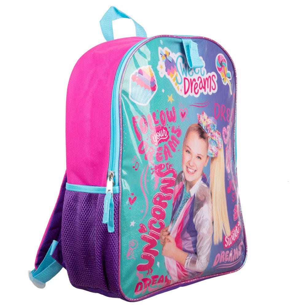 16 Jojo Siwa Backpack with Lunchbox - Backpacks
