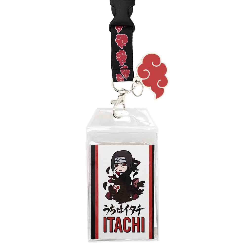 Naruto Itachi Rubber Charm Lanyard - Lanyard
