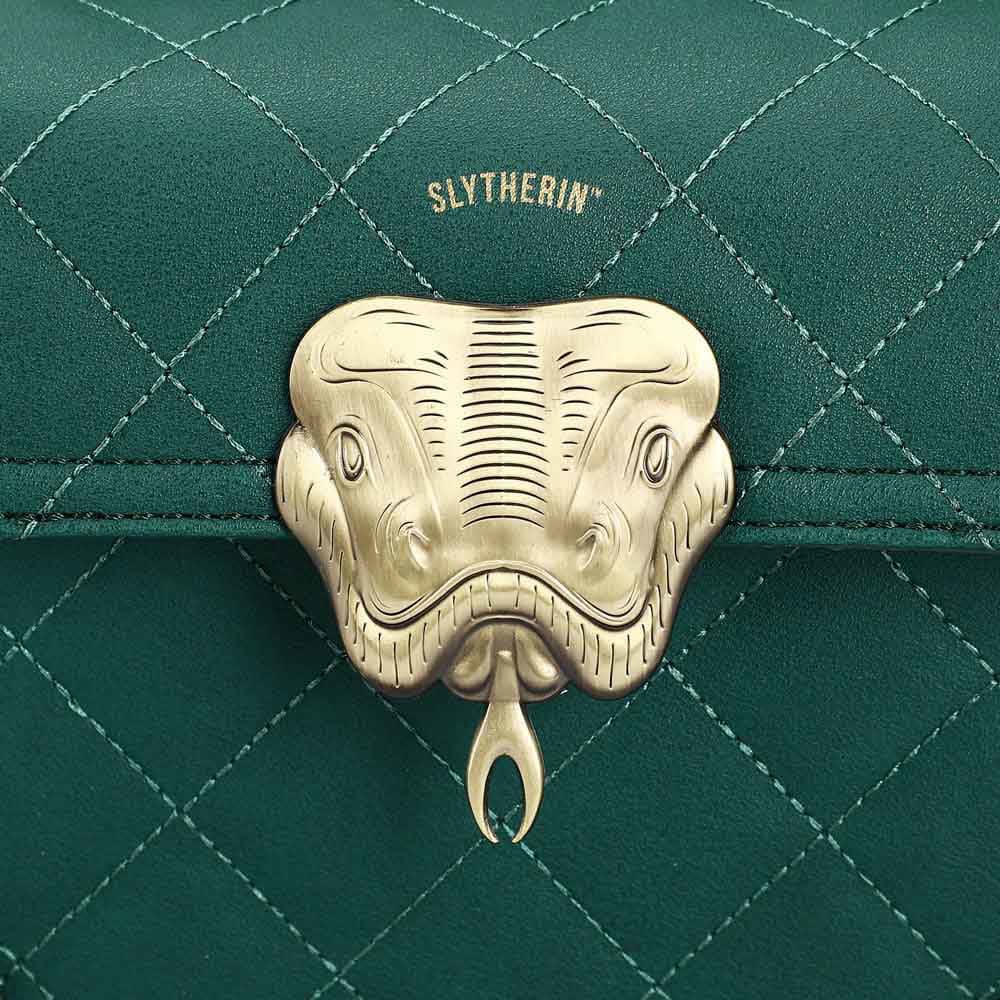 7.5 Harry Potter Slytherin Mini Trunk Handbag - Handbags