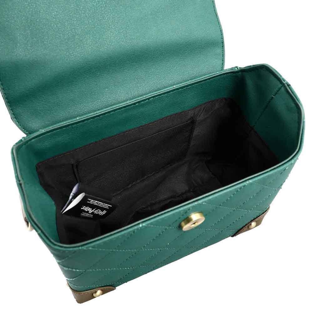 7.5 Harry Potter Slytherin Mini Trunk Handbag - Handbags