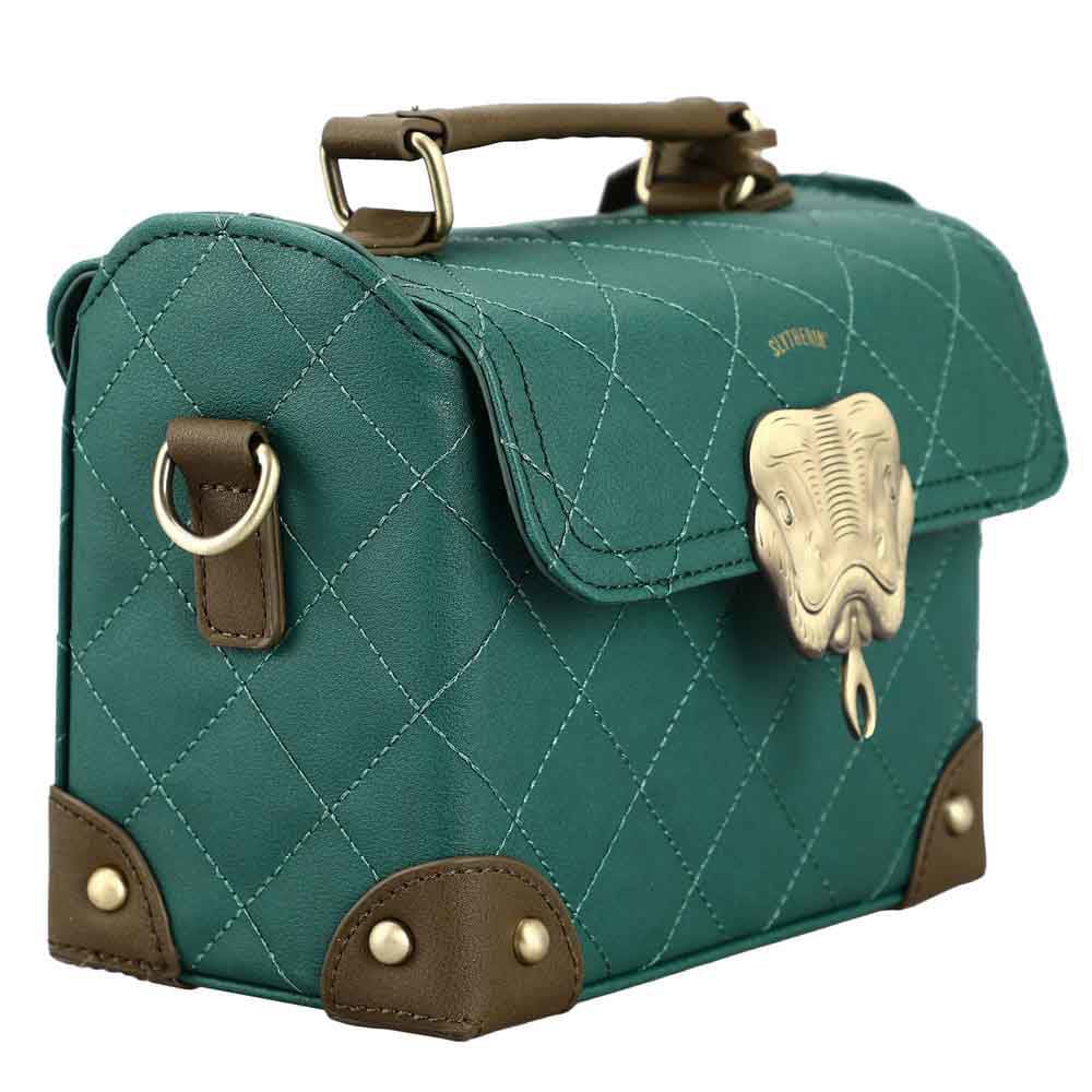 7.5 Harry Potter Slytherin Mini Trunk Handbag - Handbags
