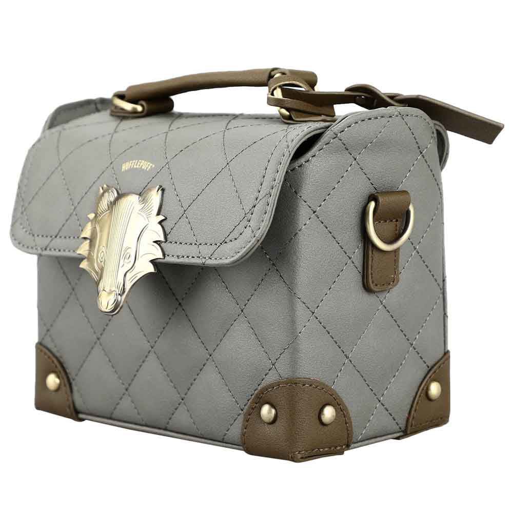 7.5 Harry Potter Hufflepuff Mini Trunk Handbag - Handbags