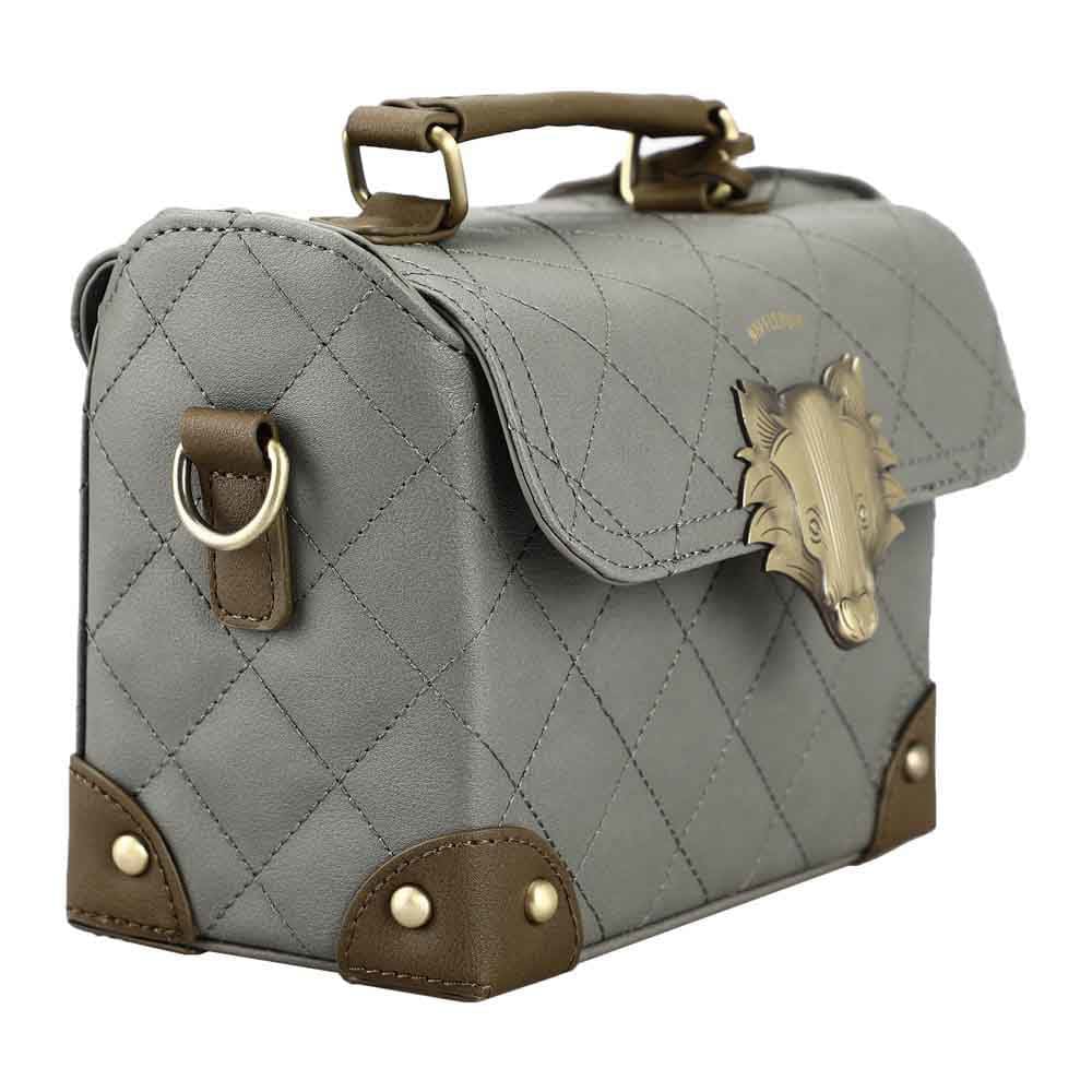 7.5 Harry Potter Hufflepuff Mini Trunk Handbag - Handbags