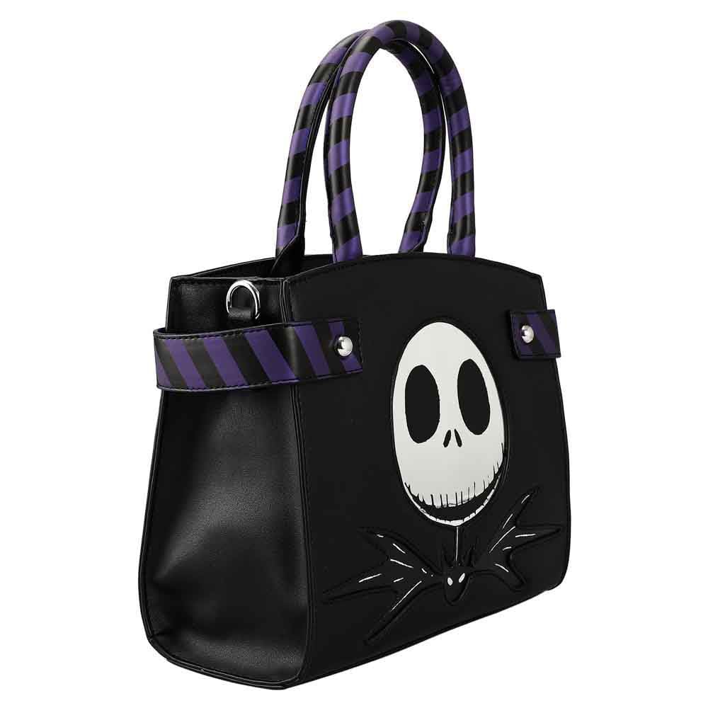 10 The Nightmare Before Christmas Metallic Print Handbag - 
