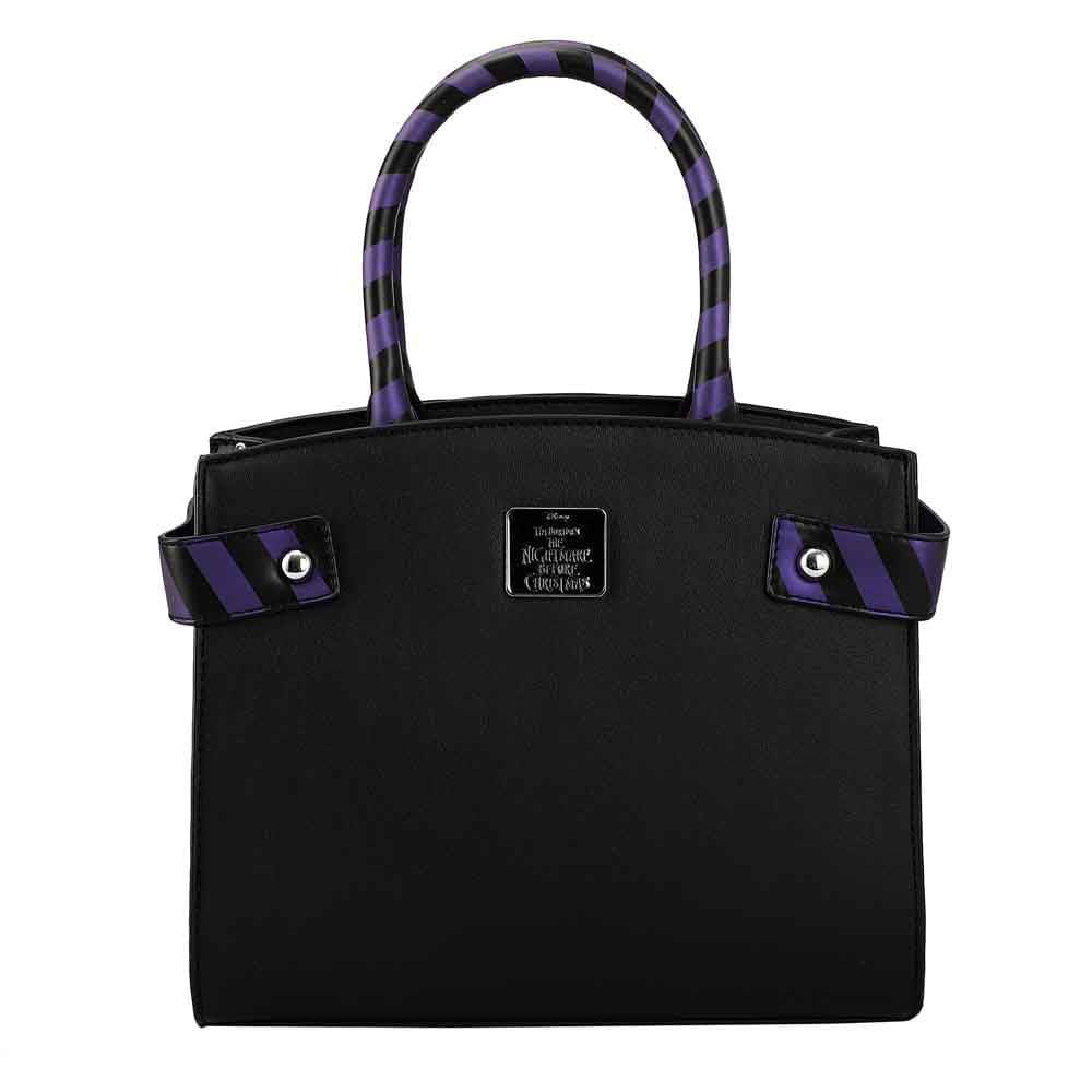 10 The Nightmare Before Christmas Metallic Print Handbag - 