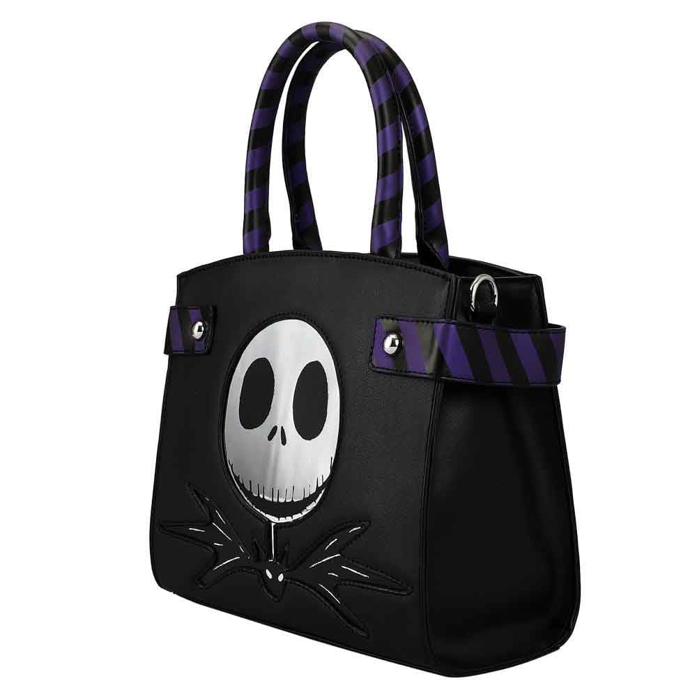 10 The Nightmare Before Christmas Metallic Print Handbag - 
