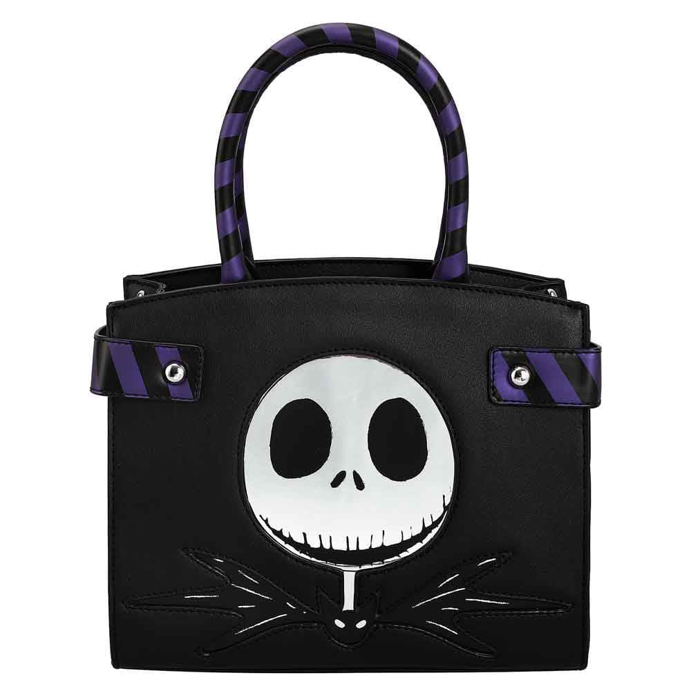 10 The Nightmare Before Christmas Metallic Print Handbag - 