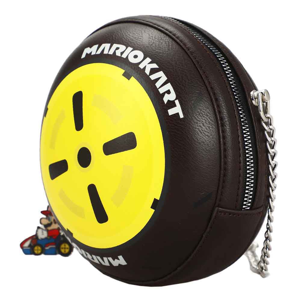 6 Mario Kart Wheel Crossbody Handbag - Handbags