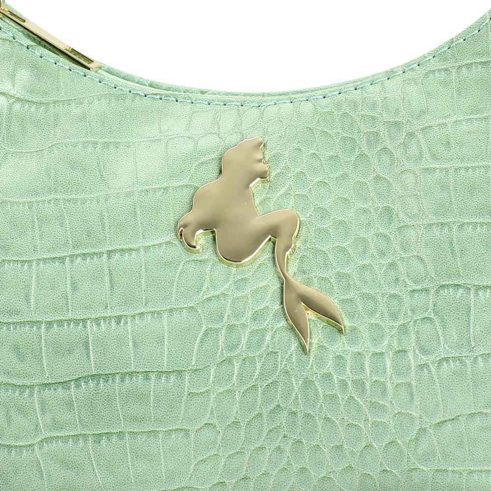 11 Disney The Little Mermaid Ariel Metal Badge Shoulder Bag 