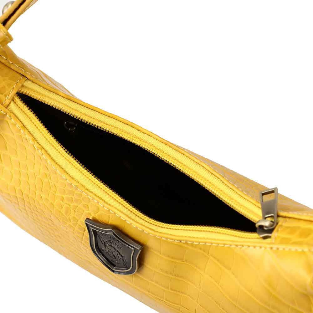 11 Harry Potter Hufflepuff Metal Badge Shoulder Bag - 