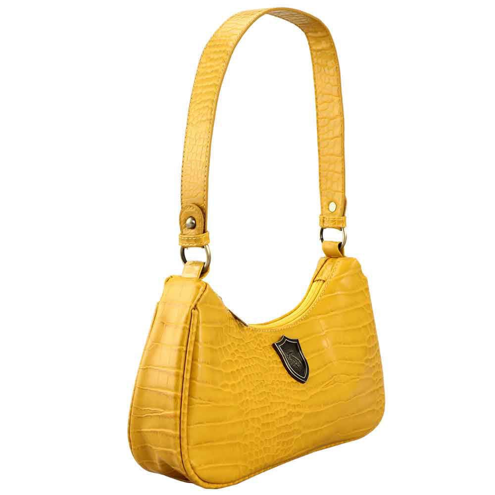 11 Harry Potter Hufflepuff Metal Badge Shoulder Bag - 