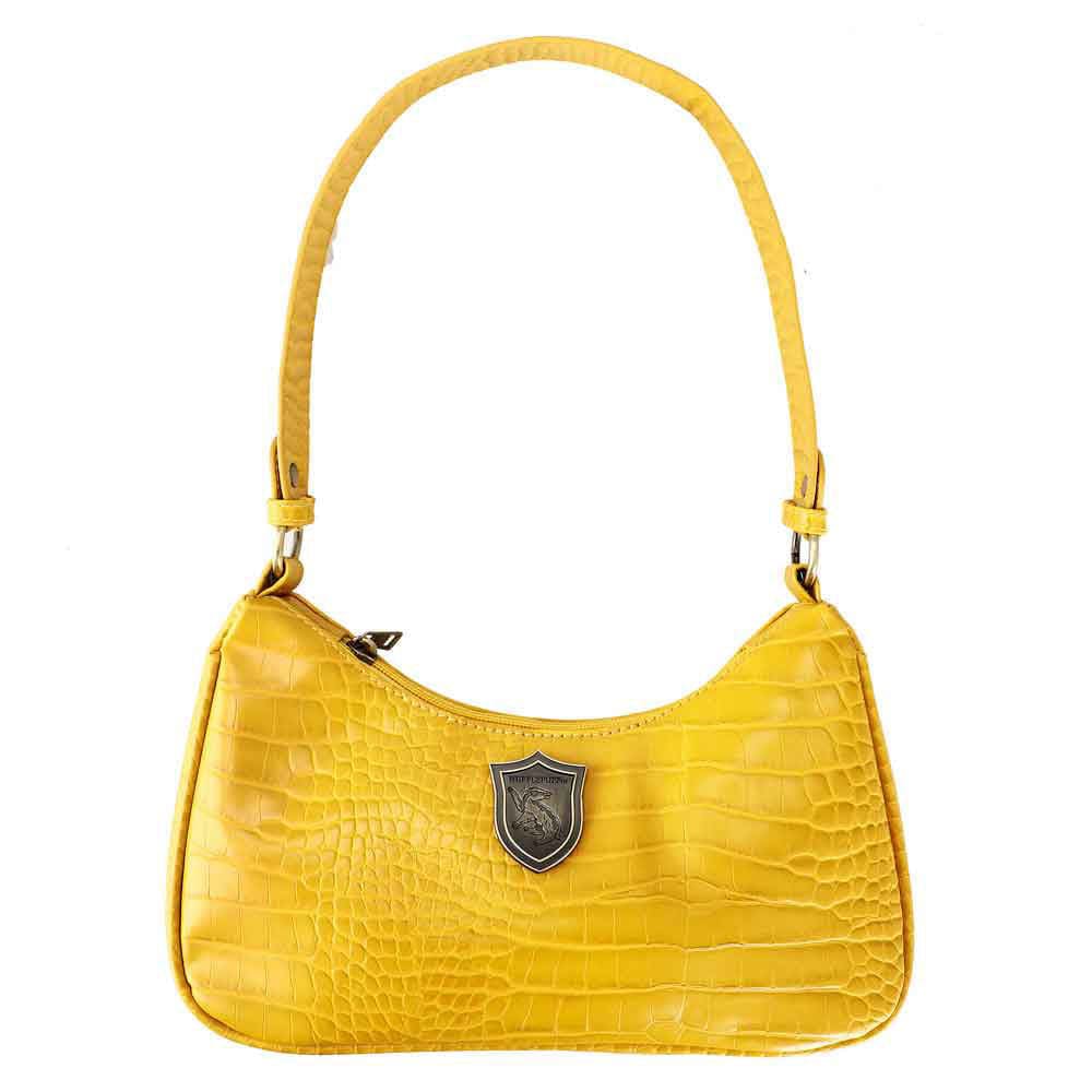 11 Harry Potter Hufflepuff Metal Badge Shoulder Bag - 