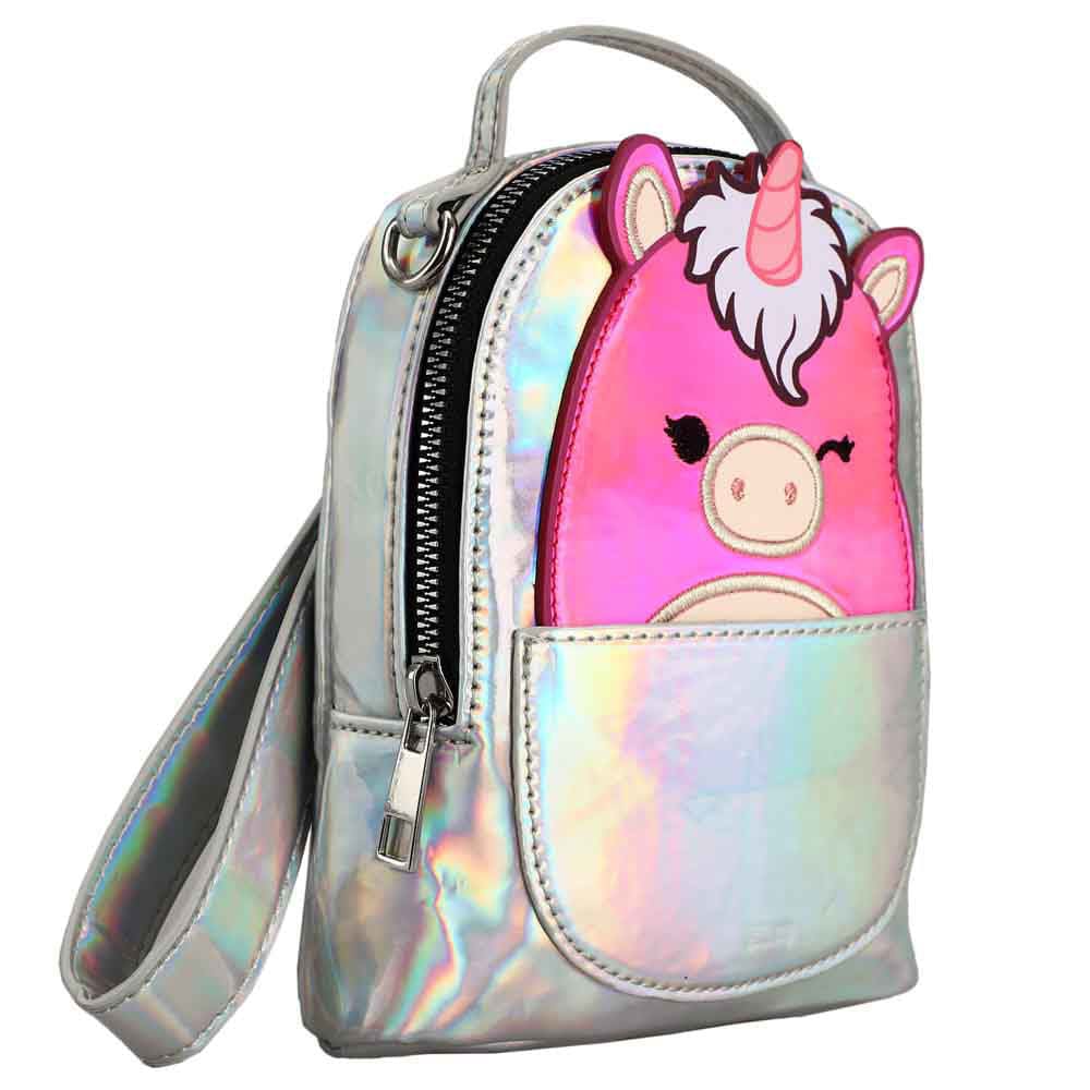 7 Squishmallows Aurora The Unicorn Mini Wristlet Bag - 
