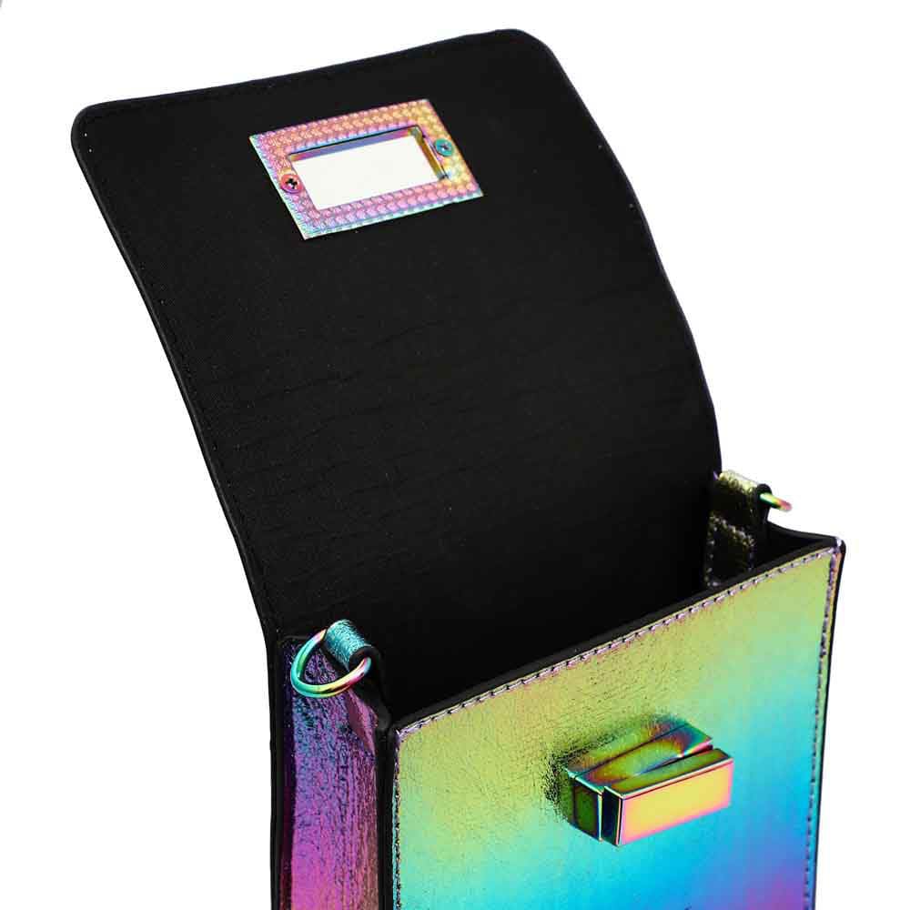6.7 Disney Stitch Holographic Crossbody Handbag - Handbags