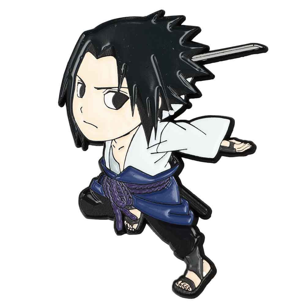 3 Naruto Sasuke Chibi Lapel Pin - Enamel Pins Cool Pins
