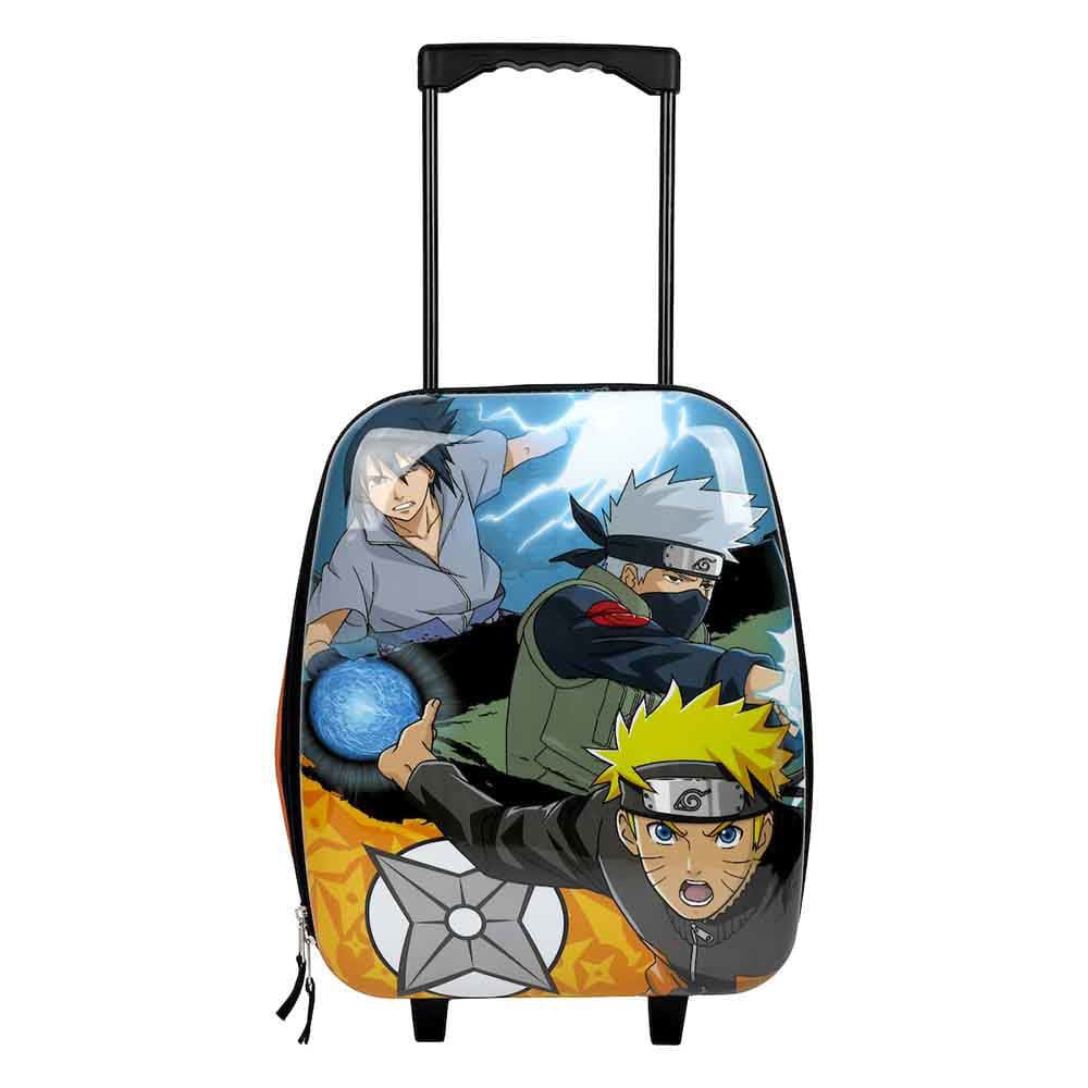 16.5 Naruto Collapsible Roller Travel Suitcase - Backpacks