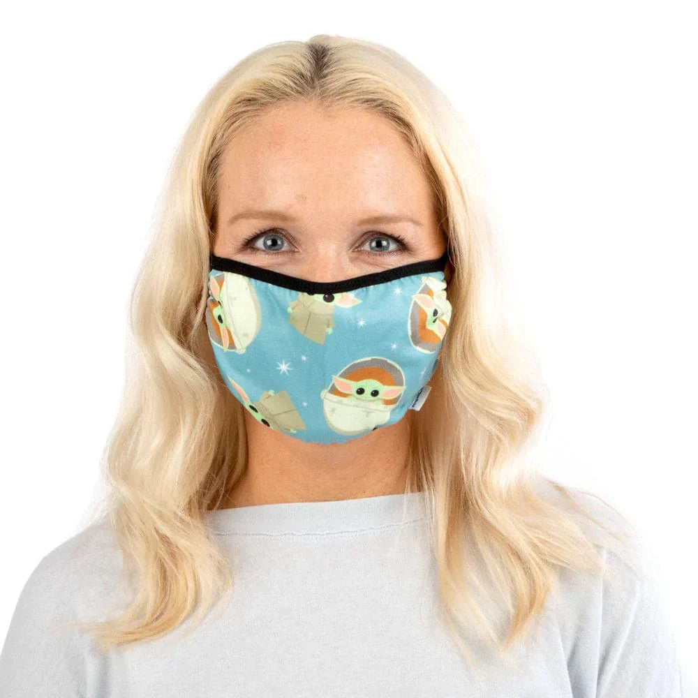 Star Wars The Mandalorian Grogu Adjustable Face Cover - Face