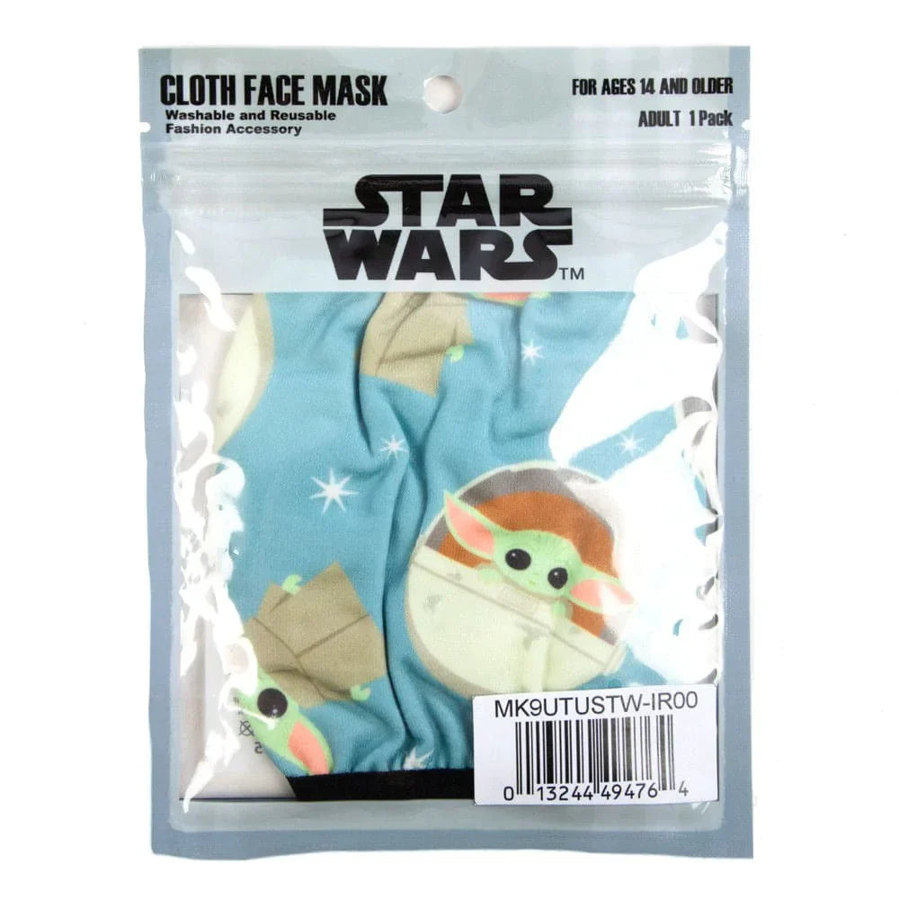 Star Wars The Mandalorian Grogu Adjustable Face Cover - Face