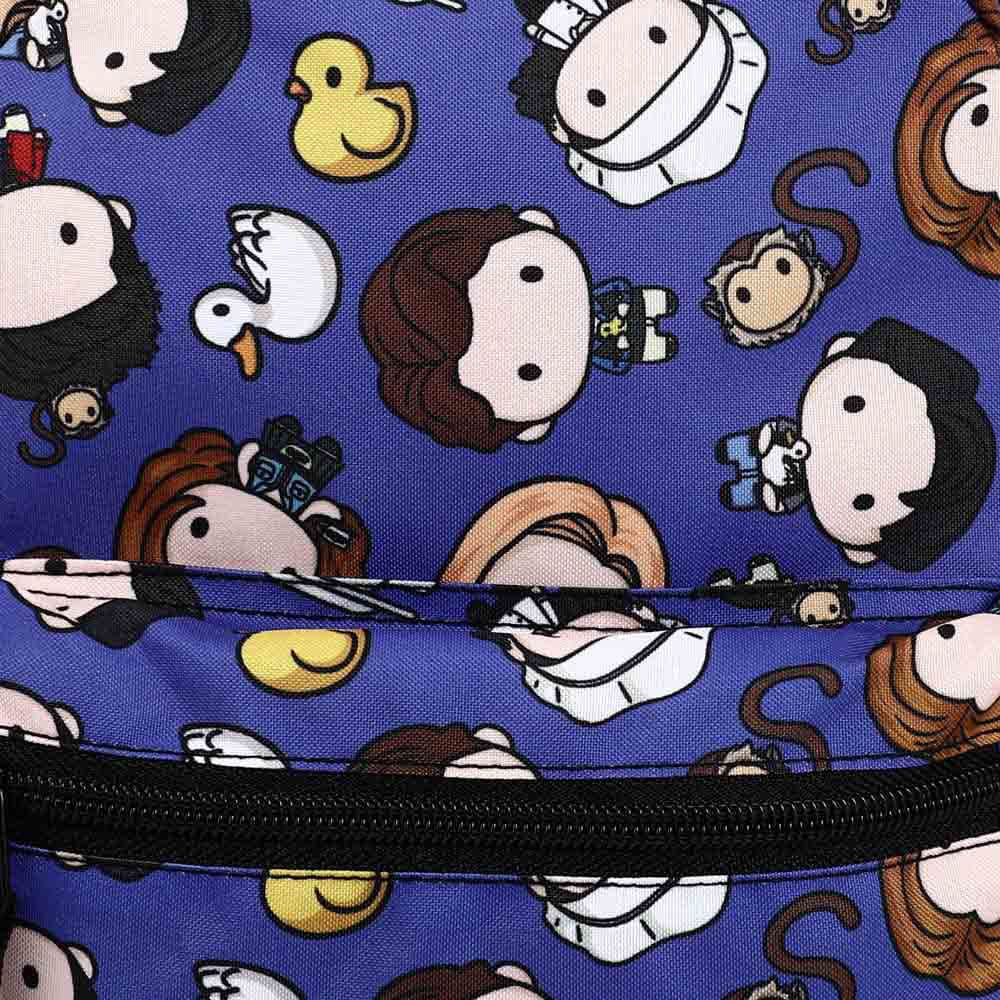 11 Friends Chibi Toss Aop Mini Backpack - Backpacks
