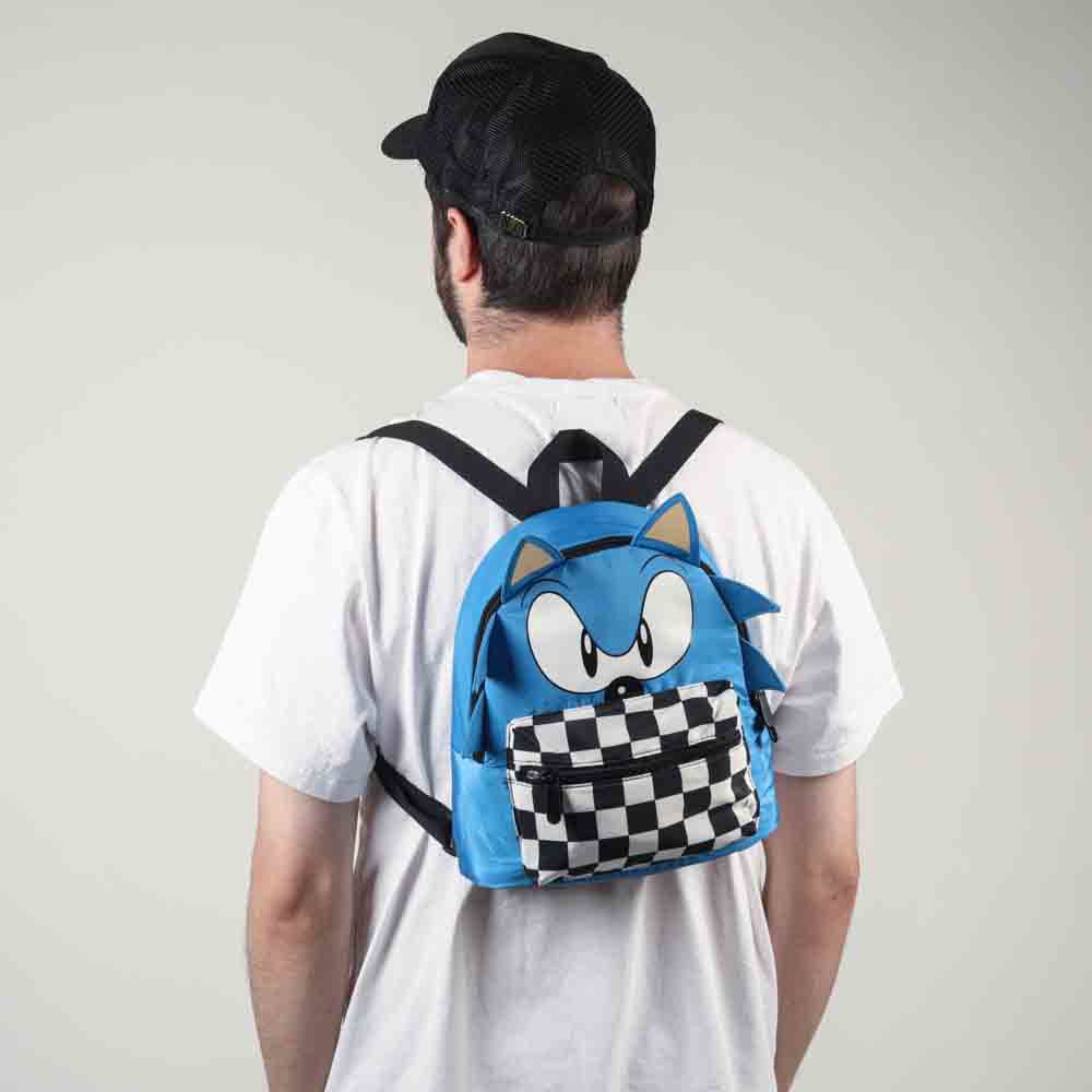 11 Sonic Decorative 3D Mini Backpack - Backpacks