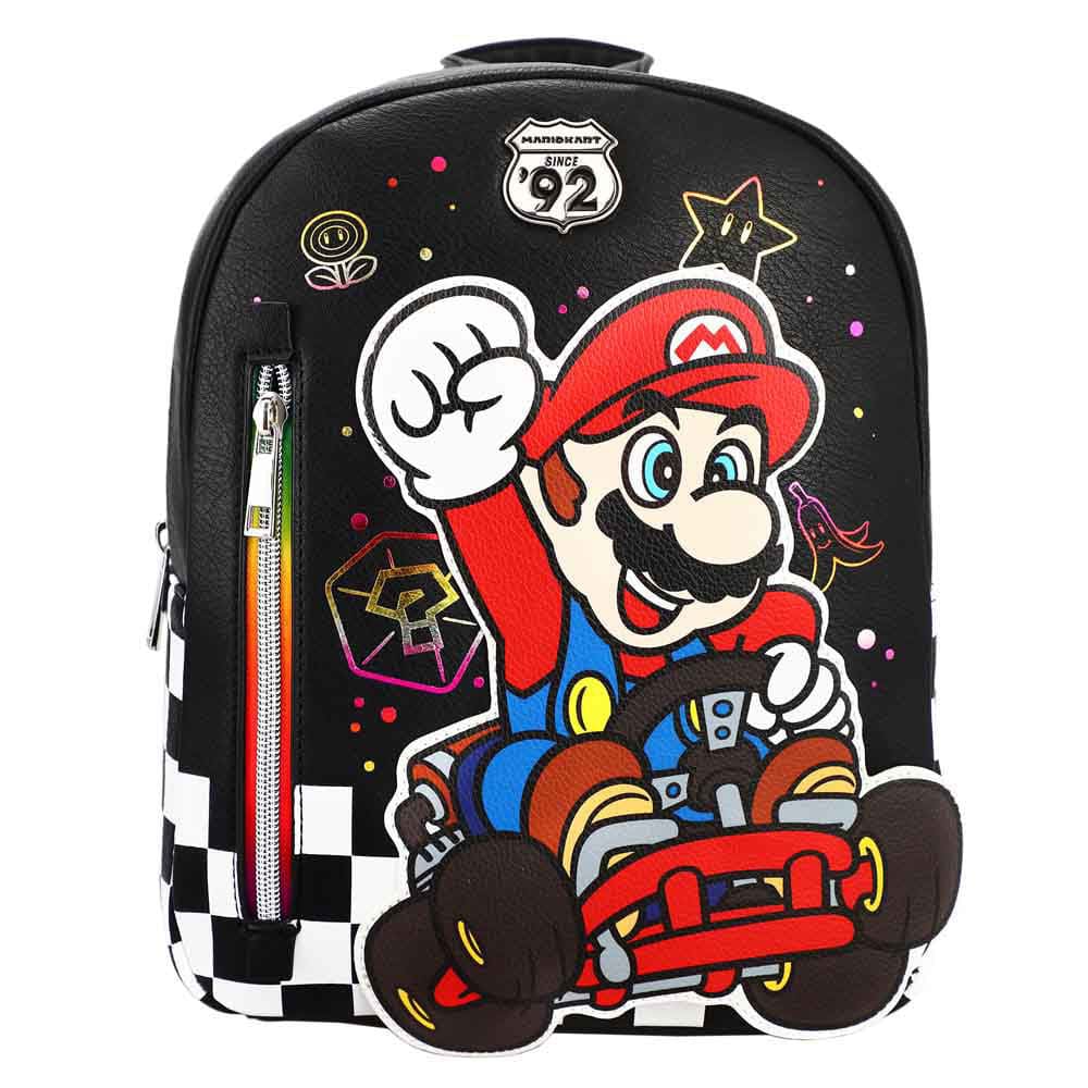 11 Mario Kart Rainbow Road Mini Backpack - Backpacks