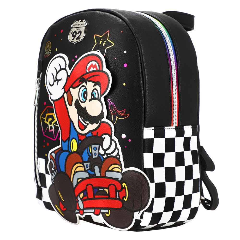 11 Mario Kart Rainbow Road Mini Backpack - Backpacks