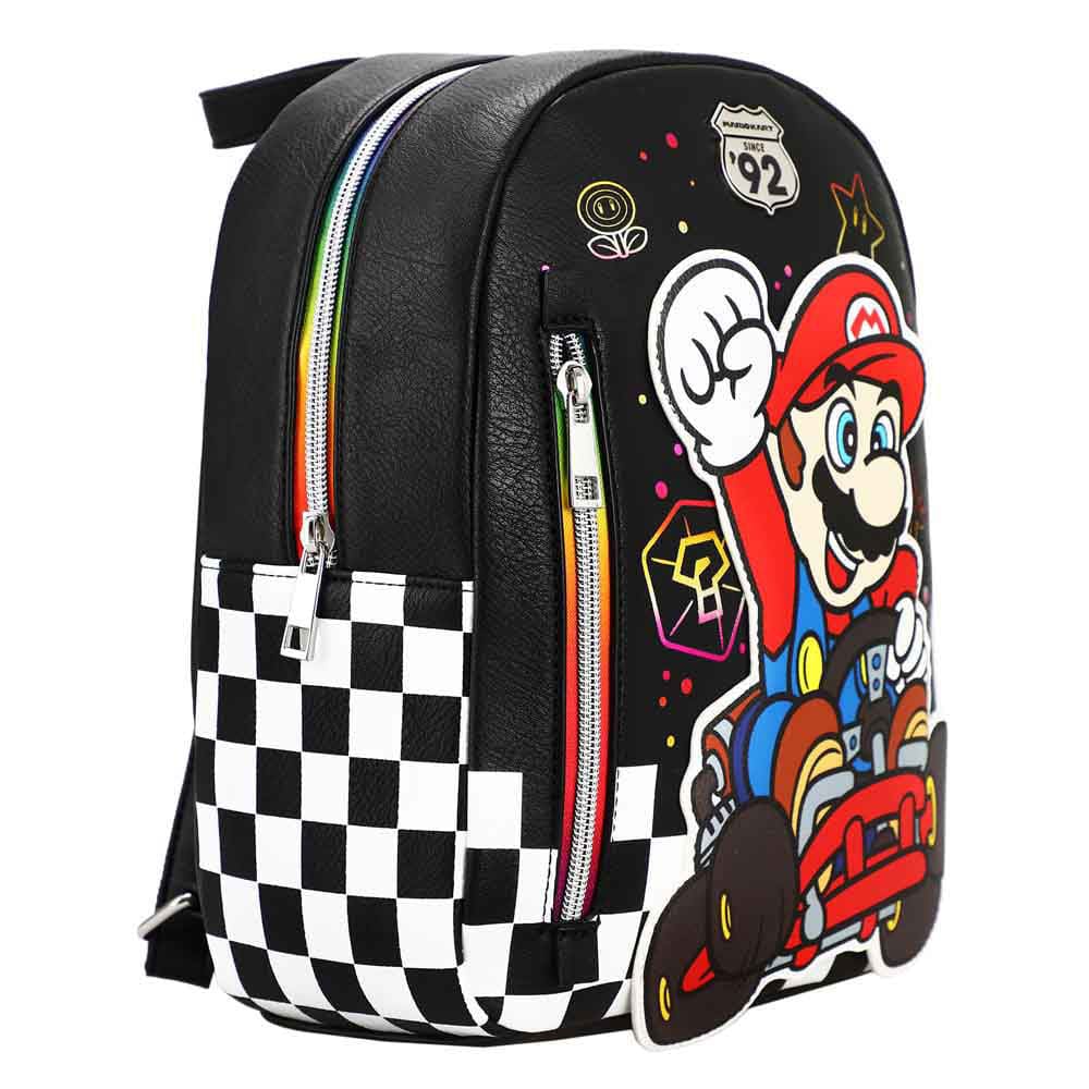 11 Mario Kart Rainbow Road Mini Backpack - Backpacks