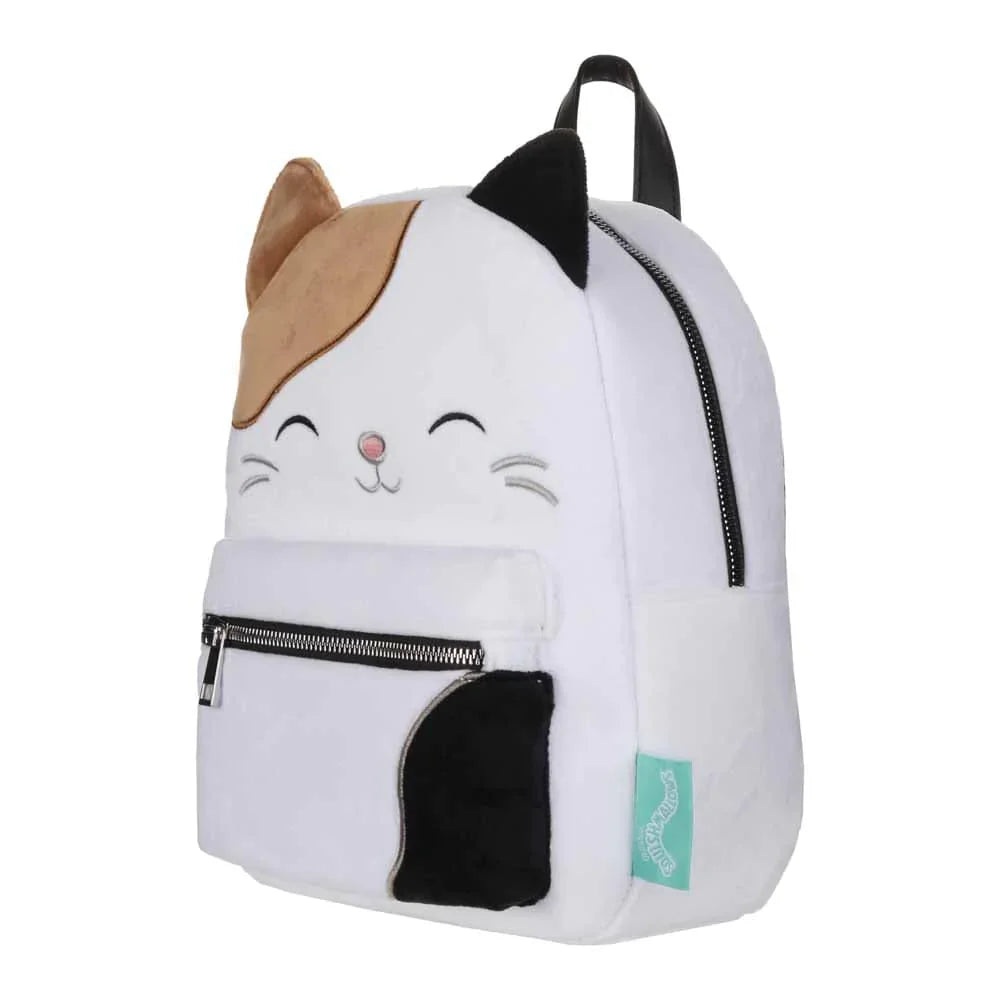 11 Squishmallows Cam The Cat 3D Faux Fur Backpack - 