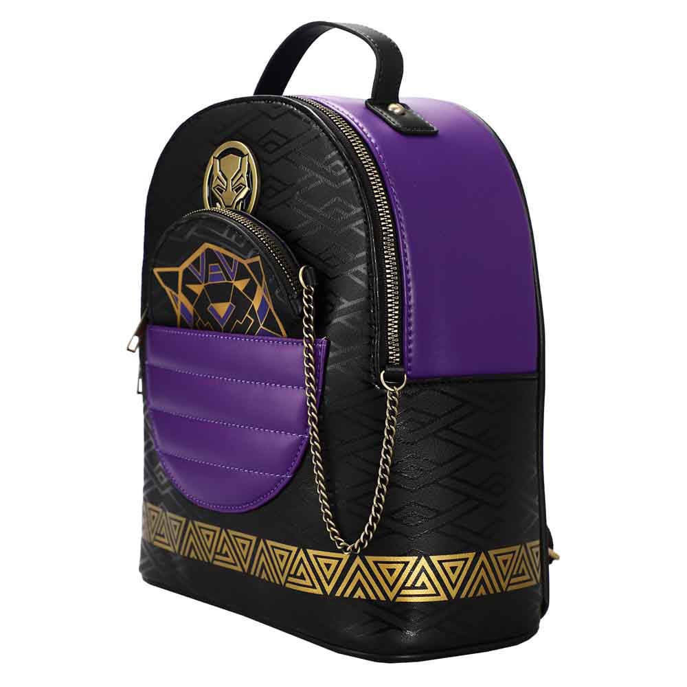 11 Marvel Black Panther Wakanda Forever Mini Backpack & Coin
