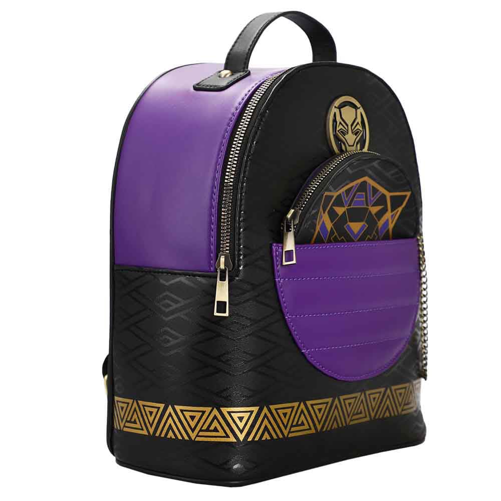11 Marvel Black Panther Wakanda Forever Mini Backpack & Coin