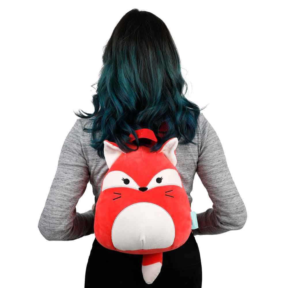 14 Squishmallows Fifi The Fox Plush Mini Backpack - 
