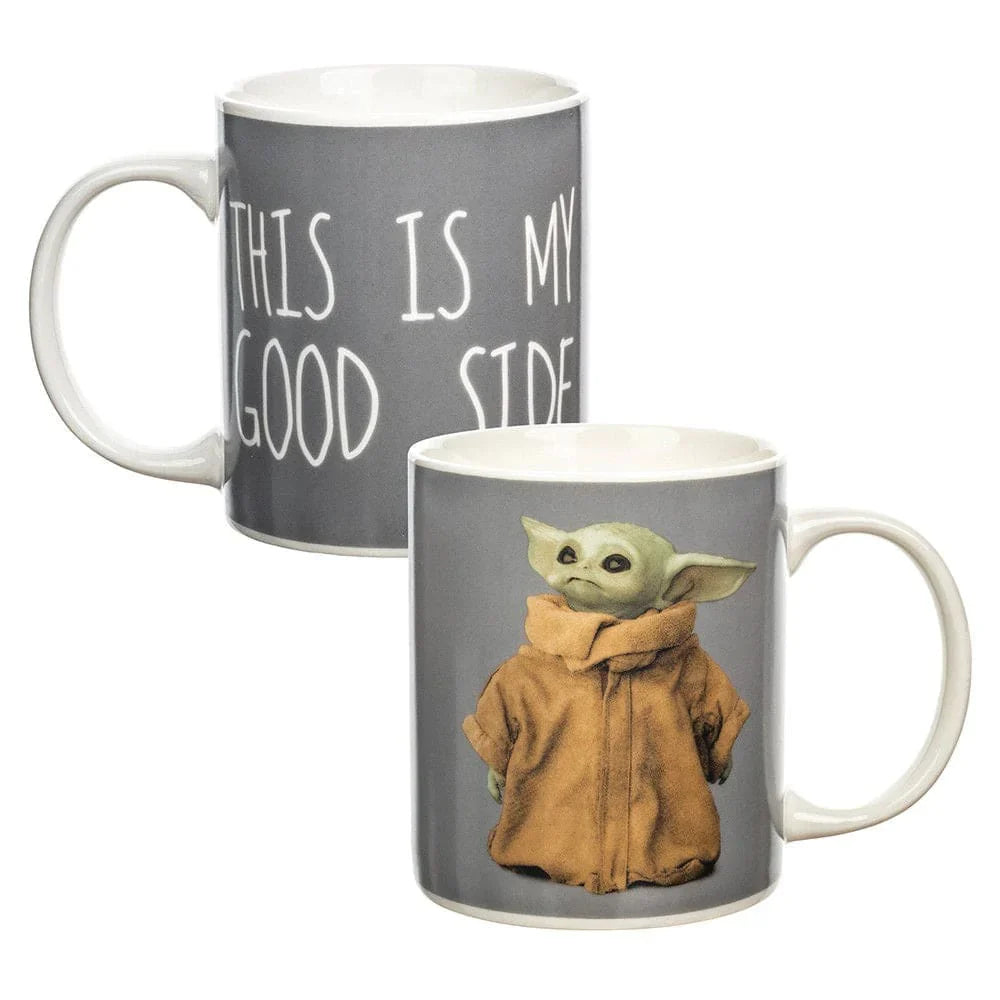 12 oz Star Wars The Mandalorian Grogu My Good Side Ceramic 