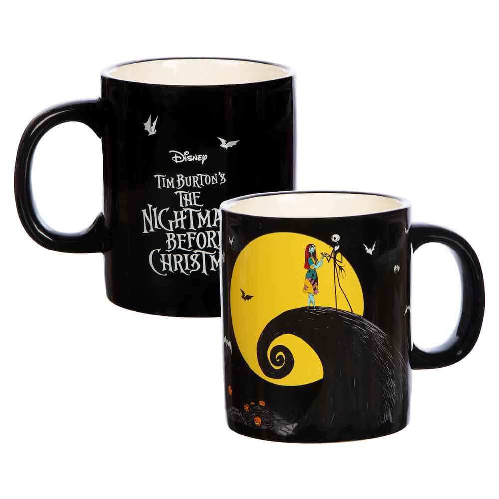 16 oz The Nightmare Before Christmas Jack & Sally Ceramic 