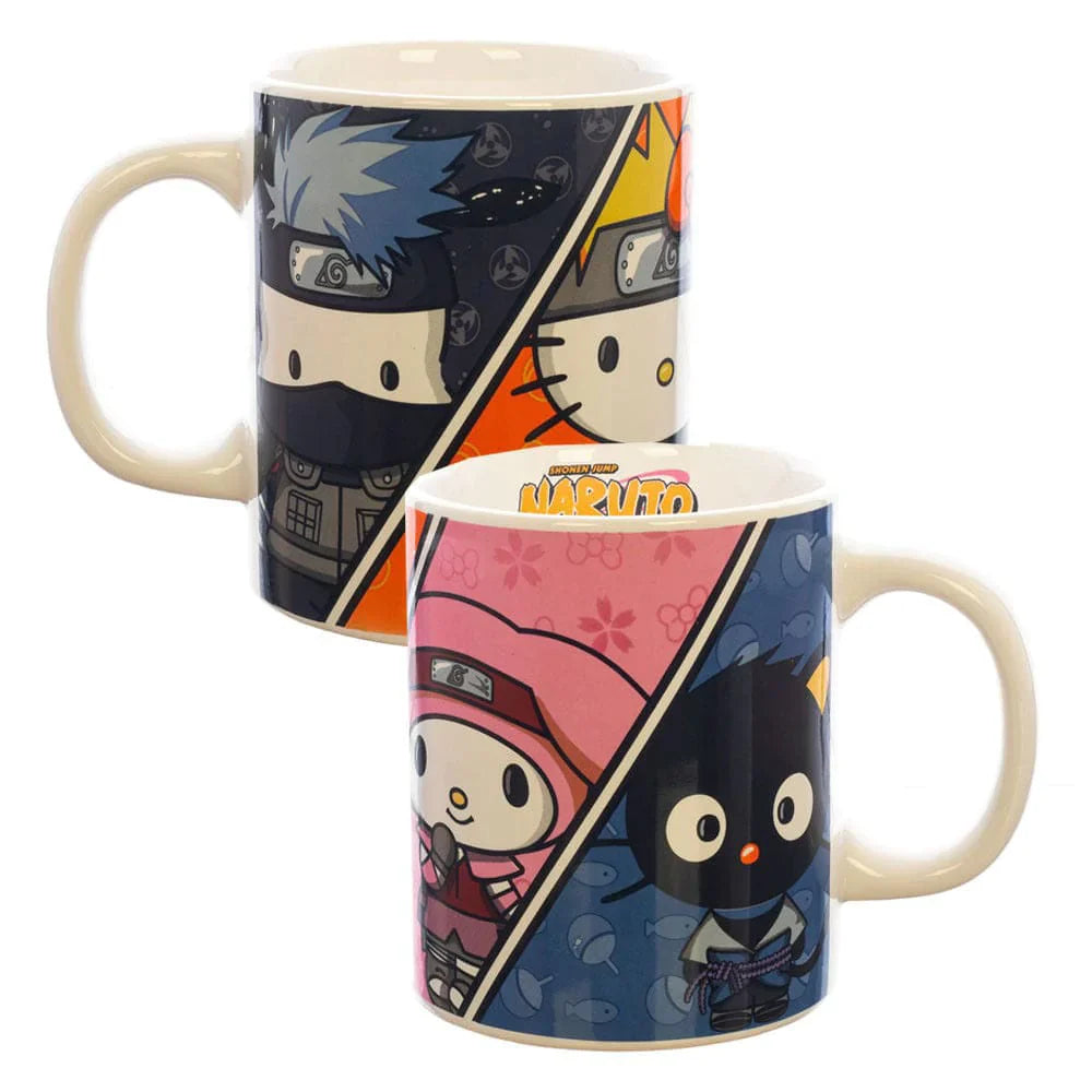 Sanrio X Naruto Characters 16 oz. Ceramic Mug