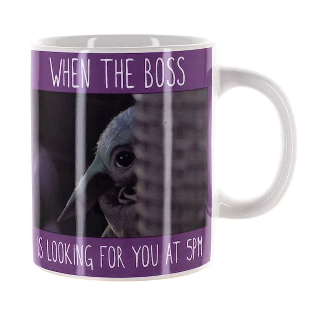 Star Wars The Mandalorian Grogu When The Boss Meme 16 oz.