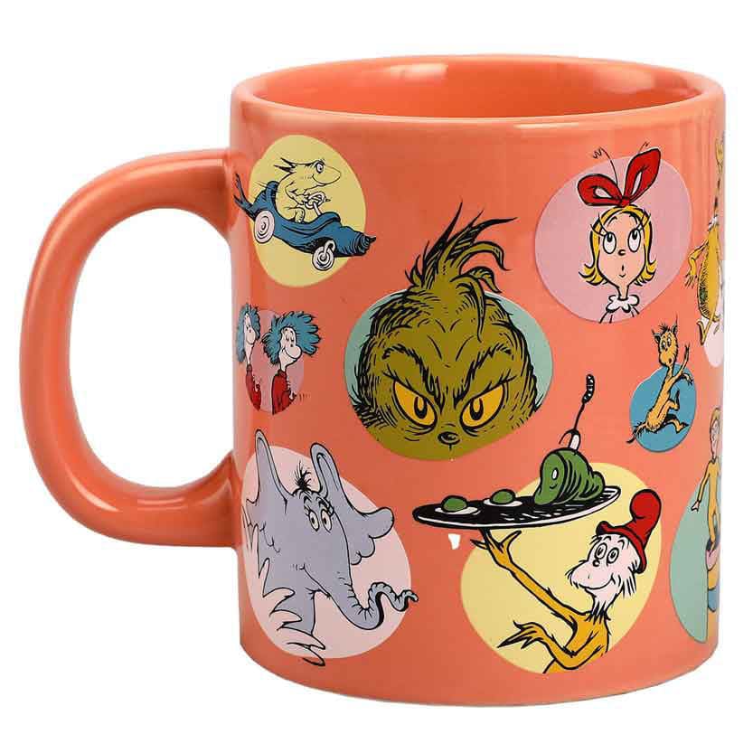 16 oz Dr. Seuss Character Collection Ceramic Mug - Home 