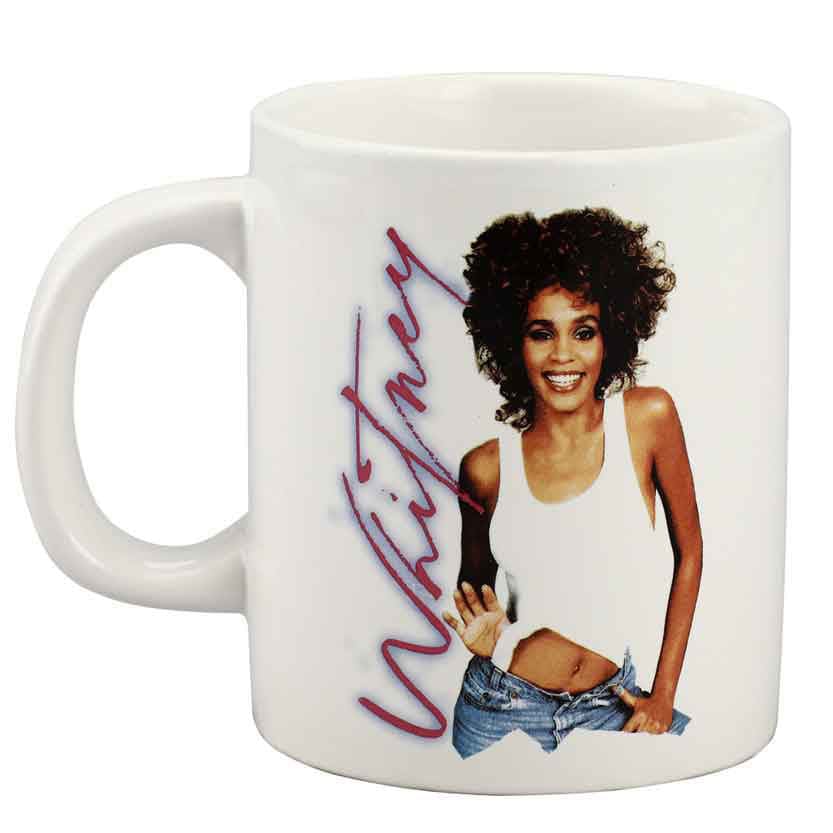16 oz Whitney Houston Ceramic Mug - Home Decor - Mugs Coffee