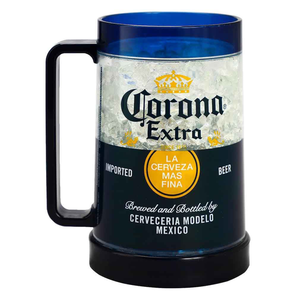 Corona 16 oz. Cool Ice Plastic Stein - Home Decor - Mugs