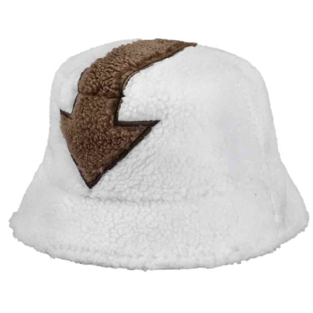 Avatar Last Airbender Appa Sherpa Fur Bucket Hat - Clothing 