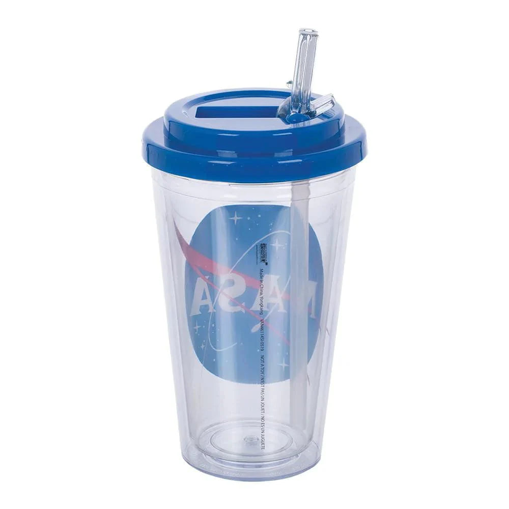 Nasa 16 oz. Flip Stra Acrylic Cup - Throw Blanket