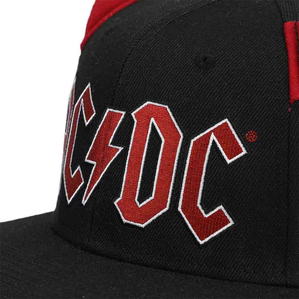 AC/DC Horn Pre-Curved Bill Snapback - Clothing - Hats 