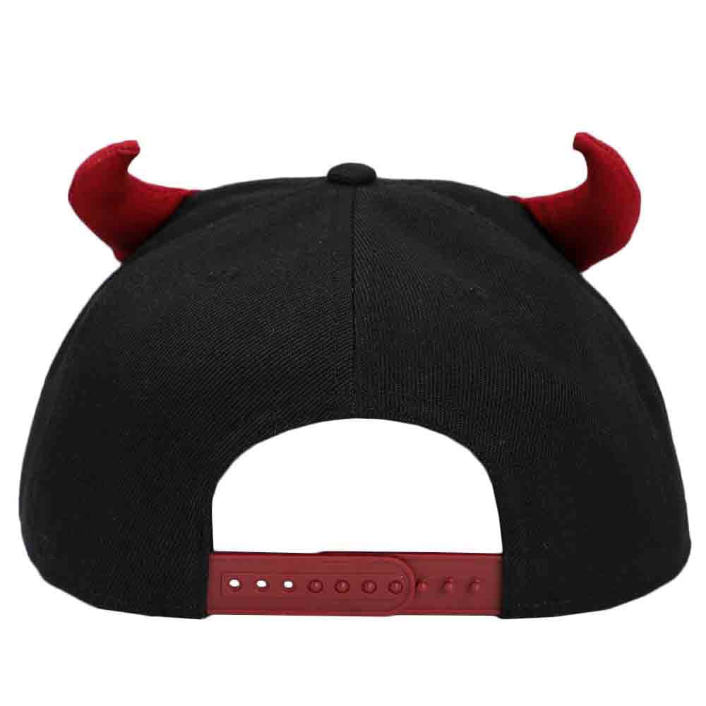 AC/DC Horn Pre-Curved Bill Snapback - Clothing - Hats 