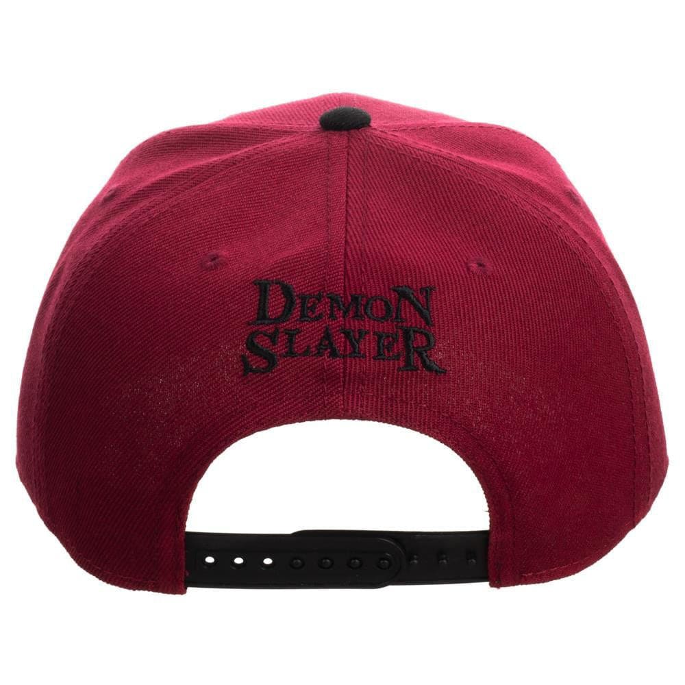 Demon Slayer Sublimated Patch Pre-Curved Snapback - Clothing