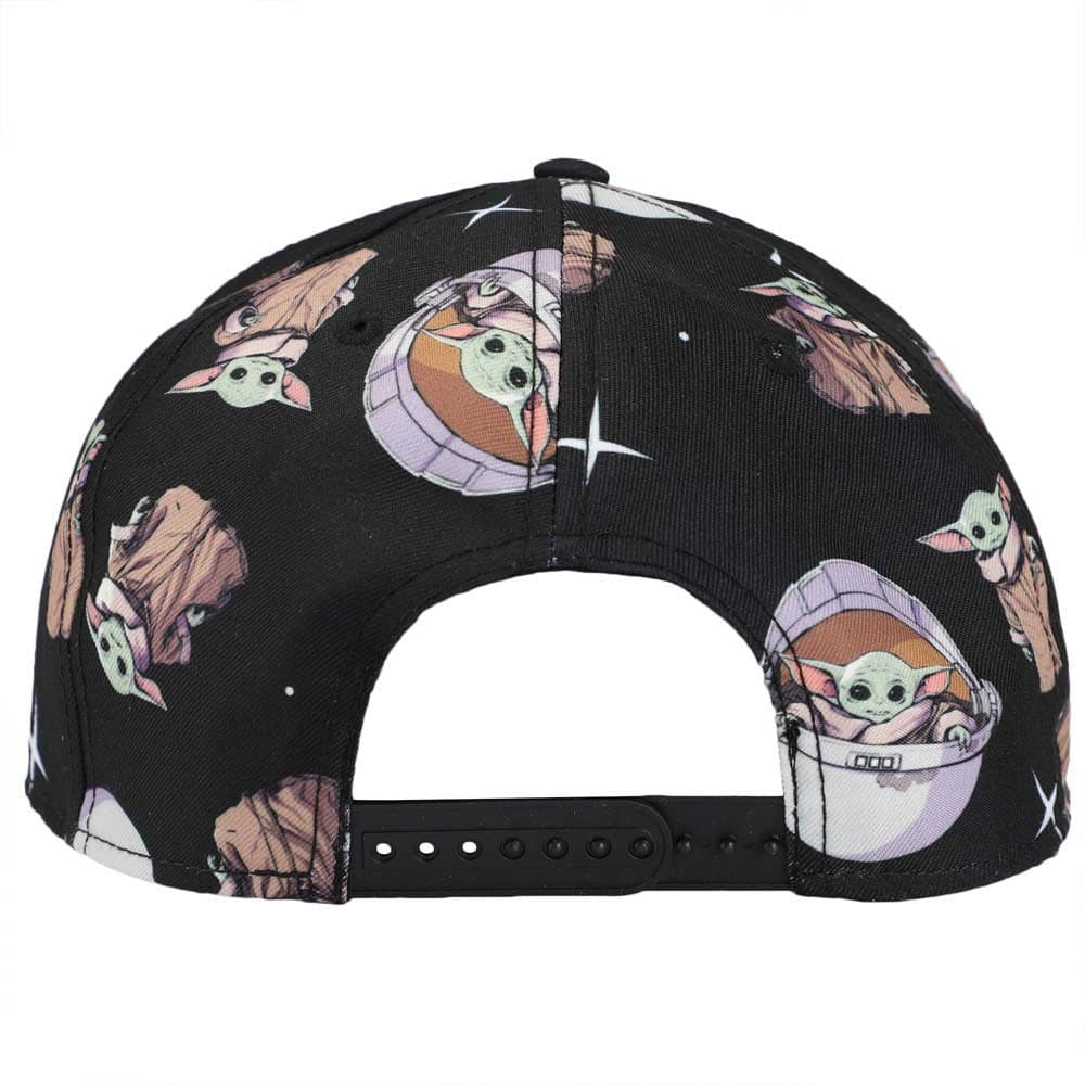 Star Wars The Mandalorian Grogu Flat Bill Snapback